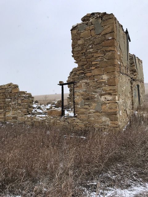 Old structure in SW North Dakota